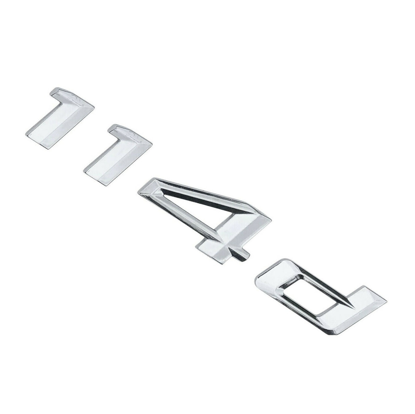 Bmw 114d chrome letter rear badge emblem for 1 series