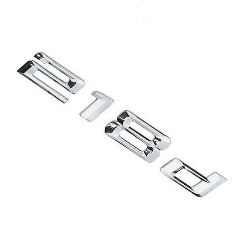 BMW 2 Series 218d Rear Chrome Silver Letter Number Badge Emblem for Boot Lid Trunk