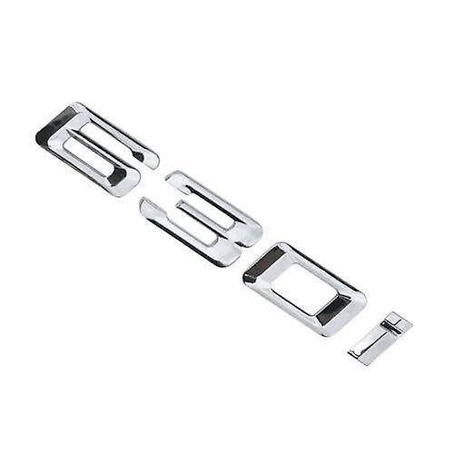 BMW 6 Series 630i Rear Chrome Silver Letter Number Badge Emblem for Boot Lid Trunk