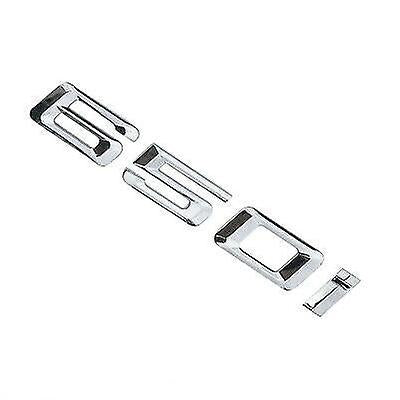 BMW 6 Series 650i Rear Chrome Silver Letter Number Badge Emblem for Boot Lid Trunk