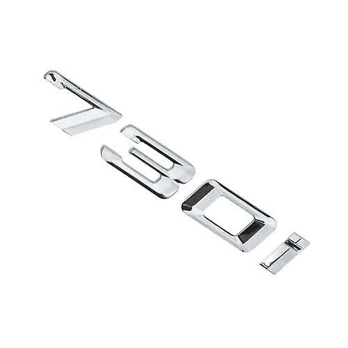 BMW 7 Series 730i Rear Chrome Silver Letter Number Badge Emblem for Boot Lid Trunk