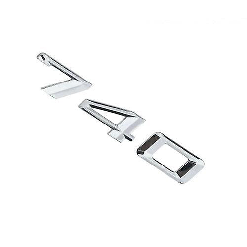 BMW 7 Series 740 Rear Chrome Silver Letter Number Badge Emblem for Boot Lid Trunk