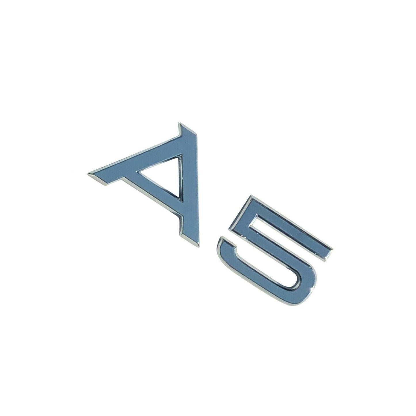 Audi A5 Rear Chrome Lettering for Boot Lid Trunk Badge Emblem