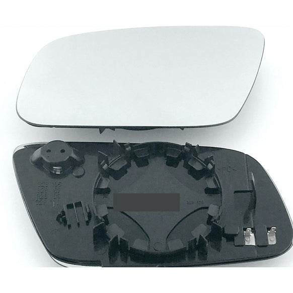 for RS6 2002 to 2004 Wing Mirror Glass With Heated Base LEFT HAND UK Passenger Side Door