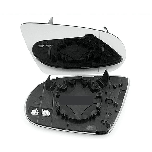 for Audi A8 2011 to 2017 Mirror Heated Wing Mirror Glass With Base RIGHT HAND UK Driver Side Door