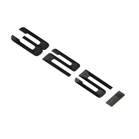 BMW 3 Series 325i Rear Matt Black Letter Number Badge Emblem for Boot Lid Trunk