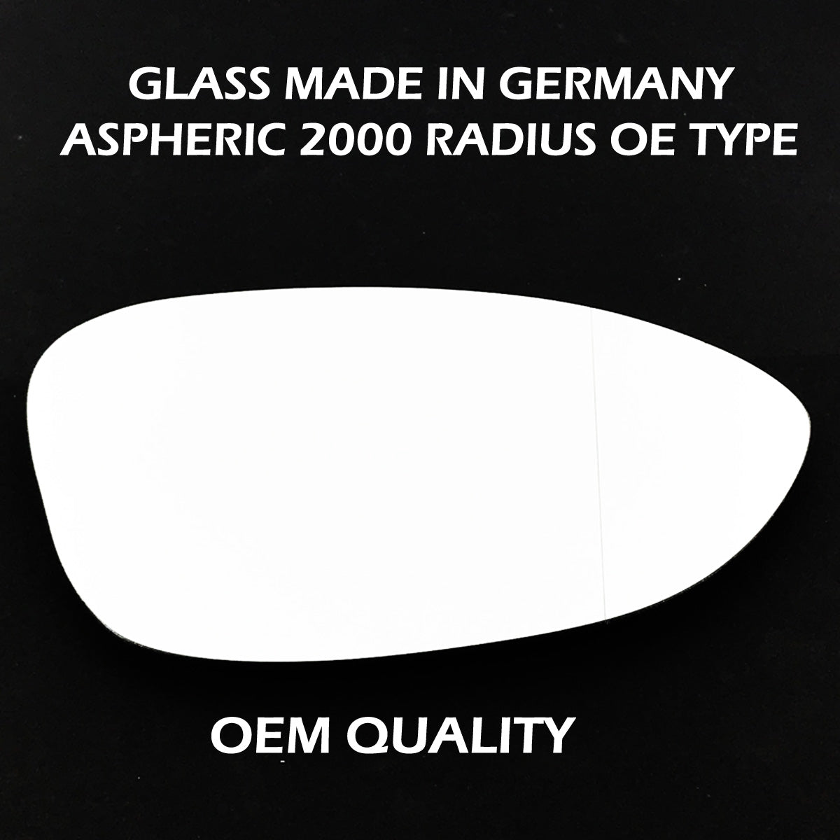 for BMW - Z4 2009 to 2016 Wing Mirror Glass RIGHT HAND UK Driver Side 211 Door