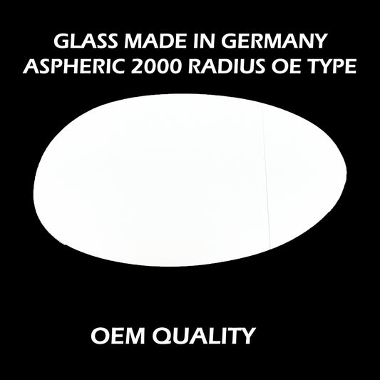 for BMW - MINI Clubman R54 2014 to 2020 Wing Mirror Glass RIGHT HAND UK Driver Side 145 Door