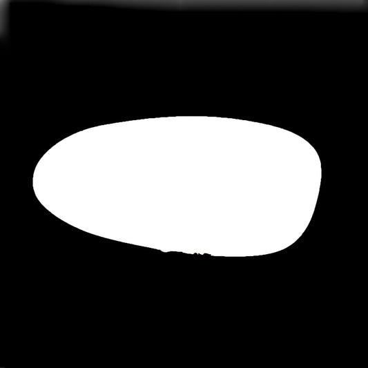 for Porsche - Cayman 2008 to 2020 Wing Mirror Glass LEFT HAND UK Passenger Side 527 Door