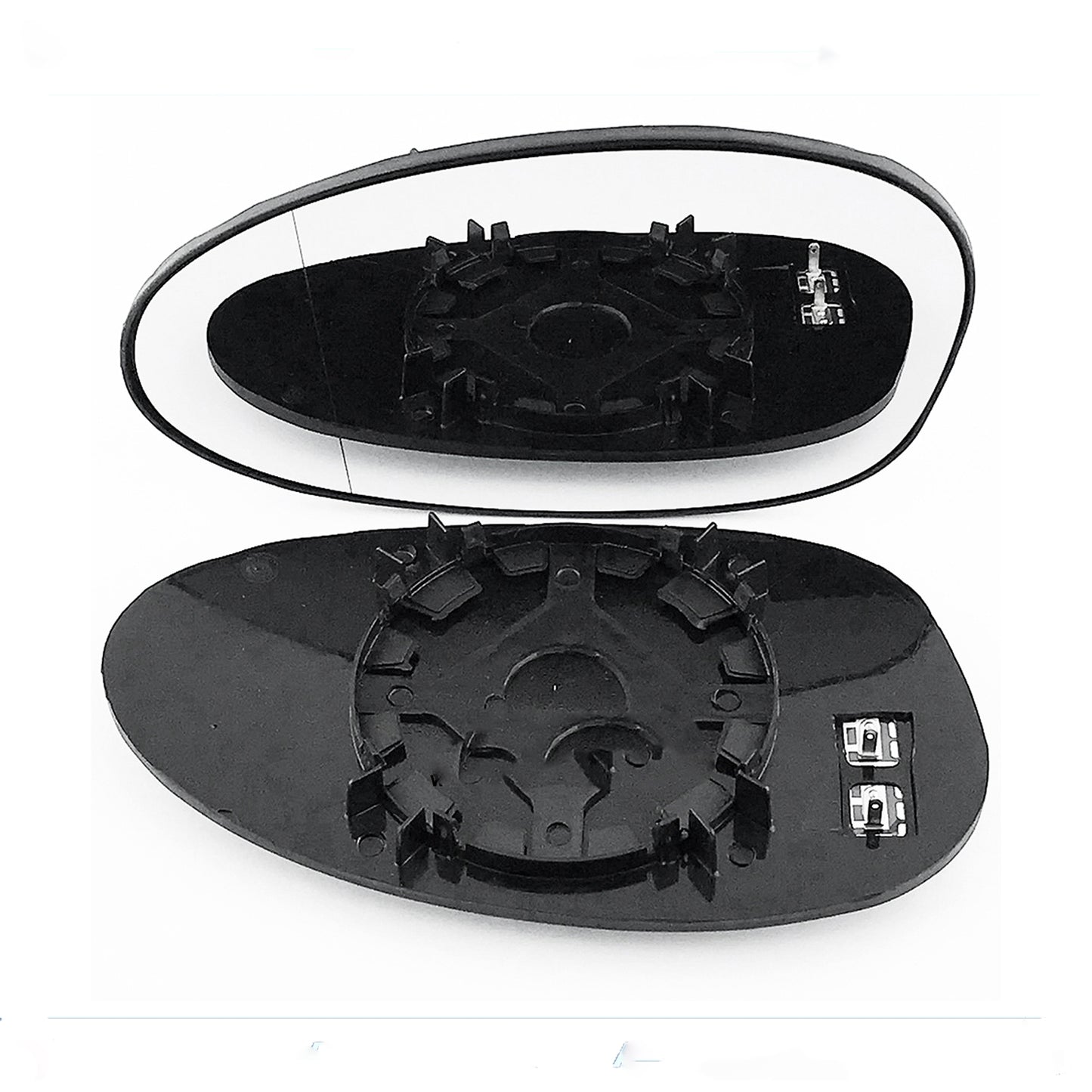 for BMW - Z4 2002 to 2008 Wing Mirror Glass With Base LEFT HAND UK Passenger Side 208 Door