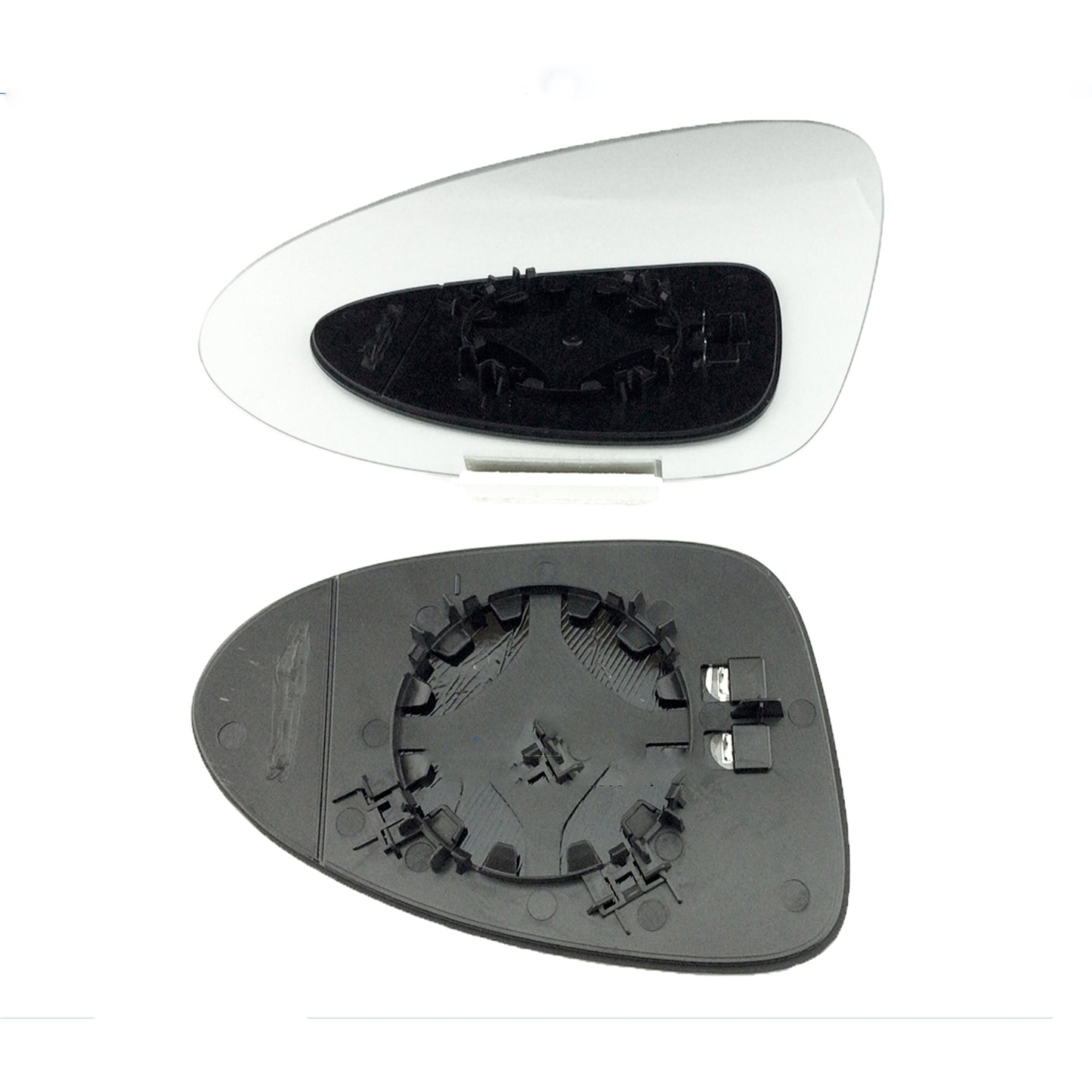 for Porsche - Macan 2014 to 2018 Wing Mirror Glass With Base LEFT HAND UK Passenger Side 531 Door