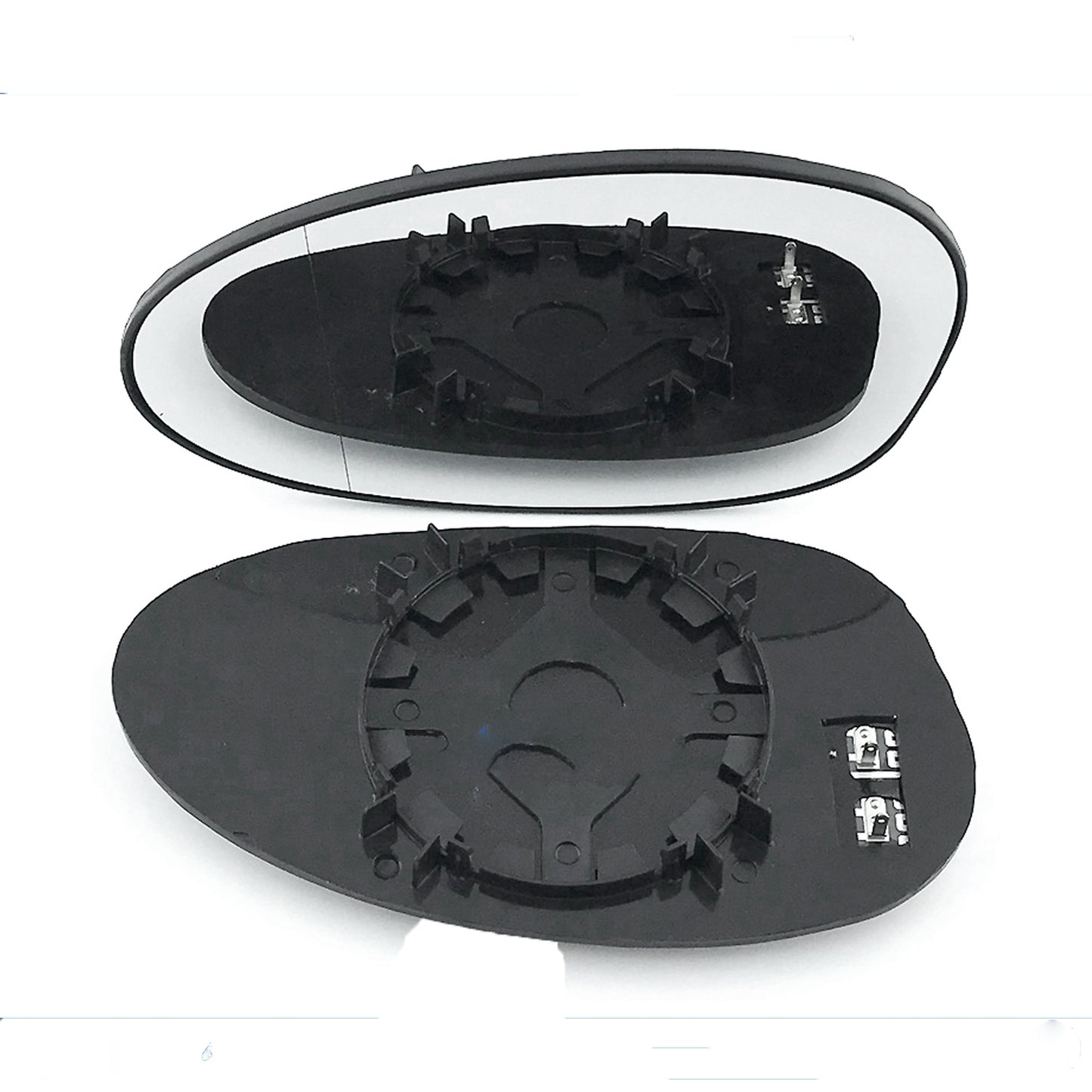 for BMW - 3 Series 2005 to 2008 Wing Mirror Glass With Base LEFT HAND UK Passenger Side 88 Door