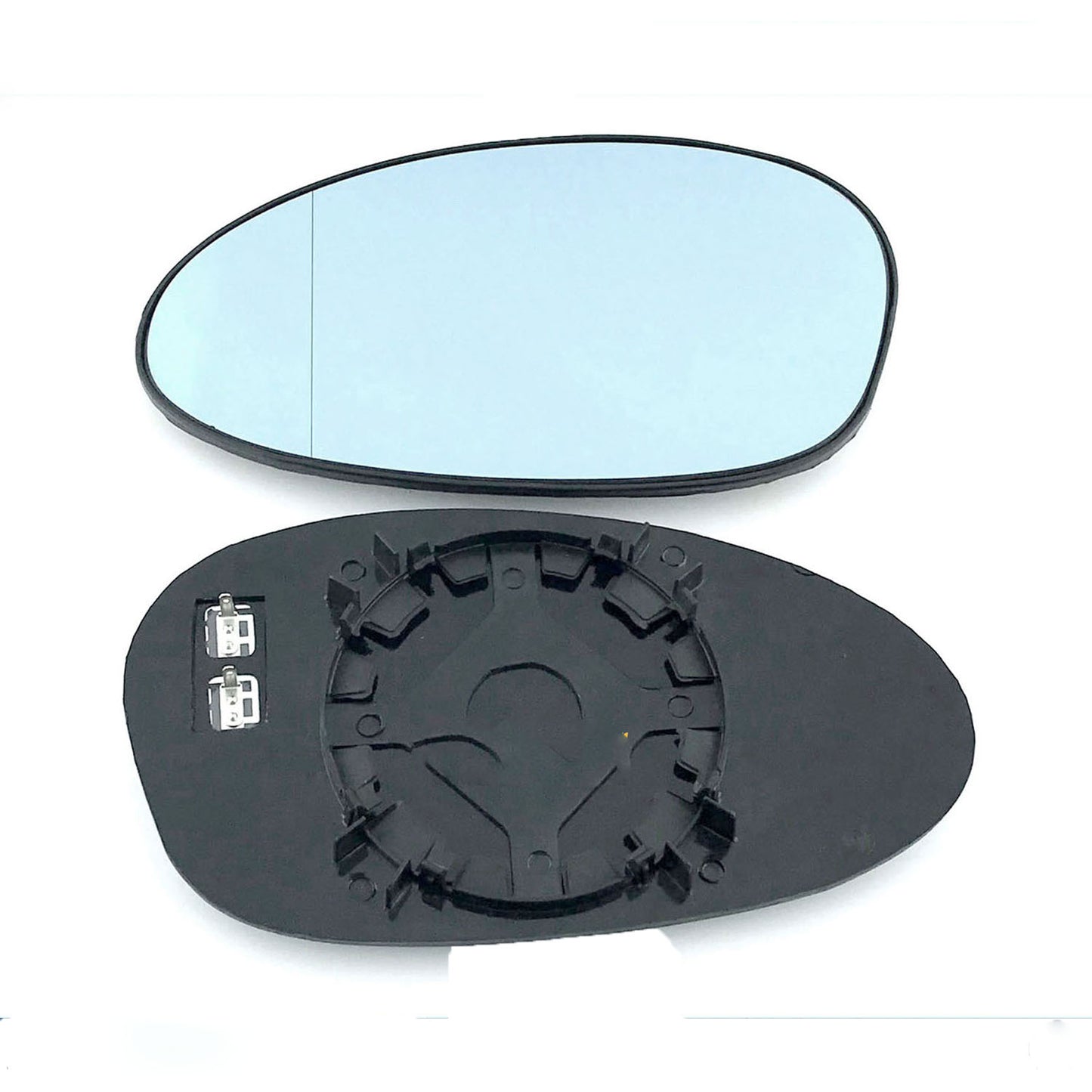 for BMW - 3 Series 2005 to 2008 Wing Mirror Glass With Base LEFT HAND UK Passenger Side 90 Door