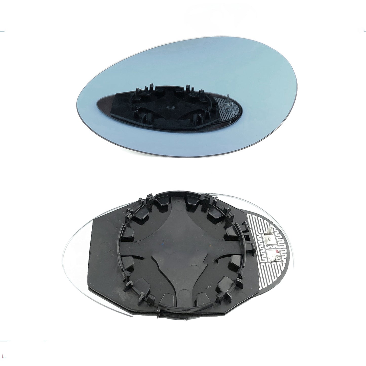 for Alfa Romeo - 156 1998 to 2006 Wing Mirror Glass With Base LEFT HAND UK Passenger Side 21 Door