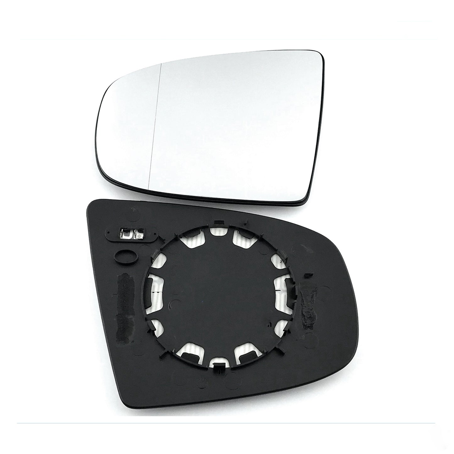 for BMW - X6 2008 to 2014 Wing Mirror Glass With Base LEFT HAND UK Passenger Side 198 Door