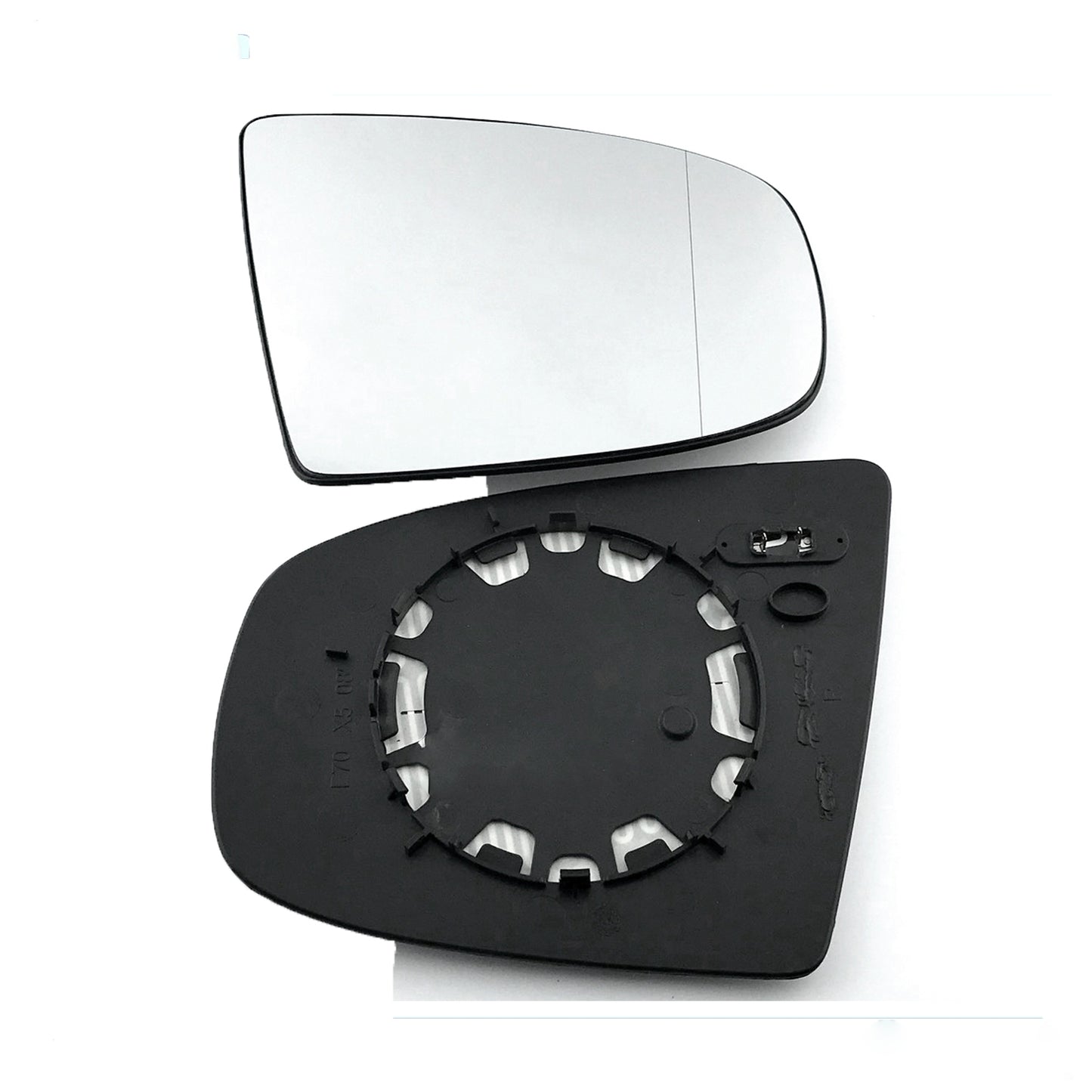 for BMW - X5 2007 to 2013 Wing Mirror Glass With Base RIGHT HAND UK Driver Side 190 Door