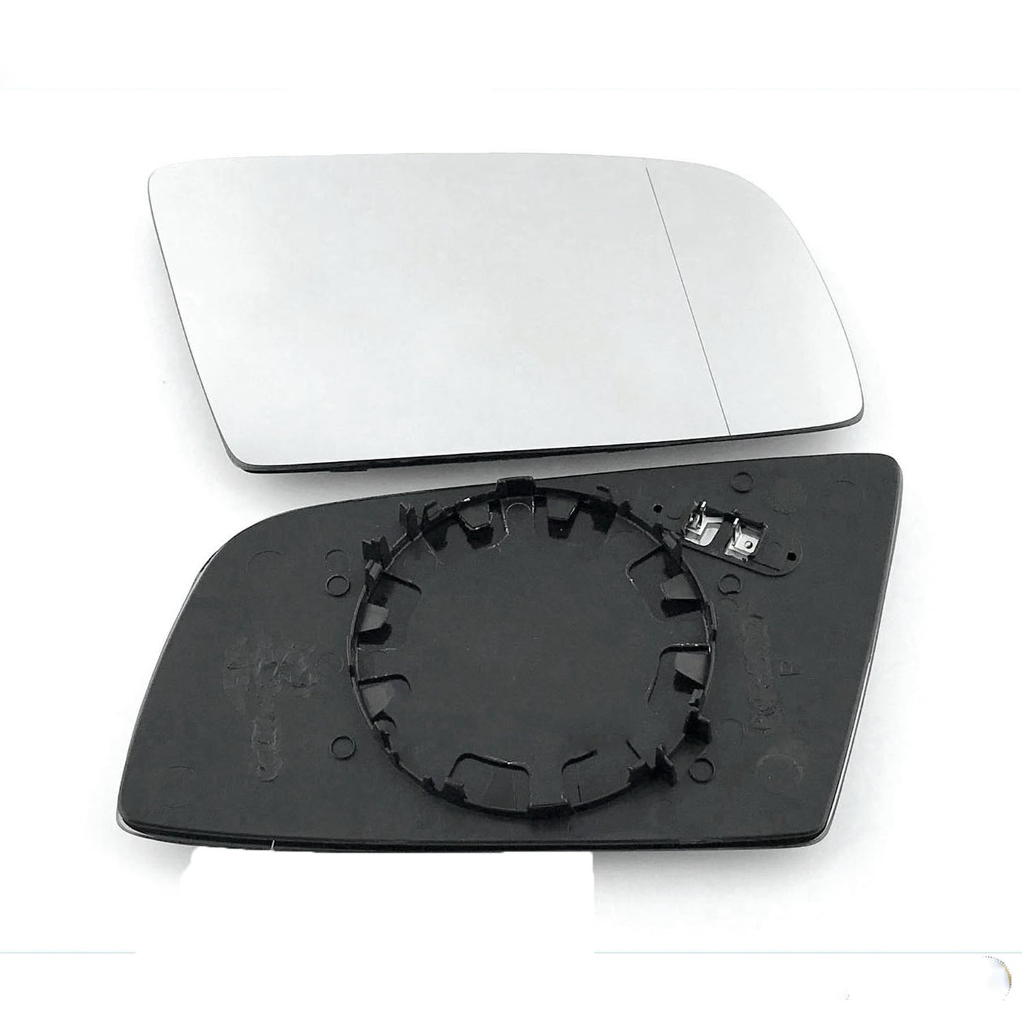 for BMW - 6 Series 2004 to 2010 Wing Mirror Glass With Base RIGHT HAND UK Driver Side 118 Door