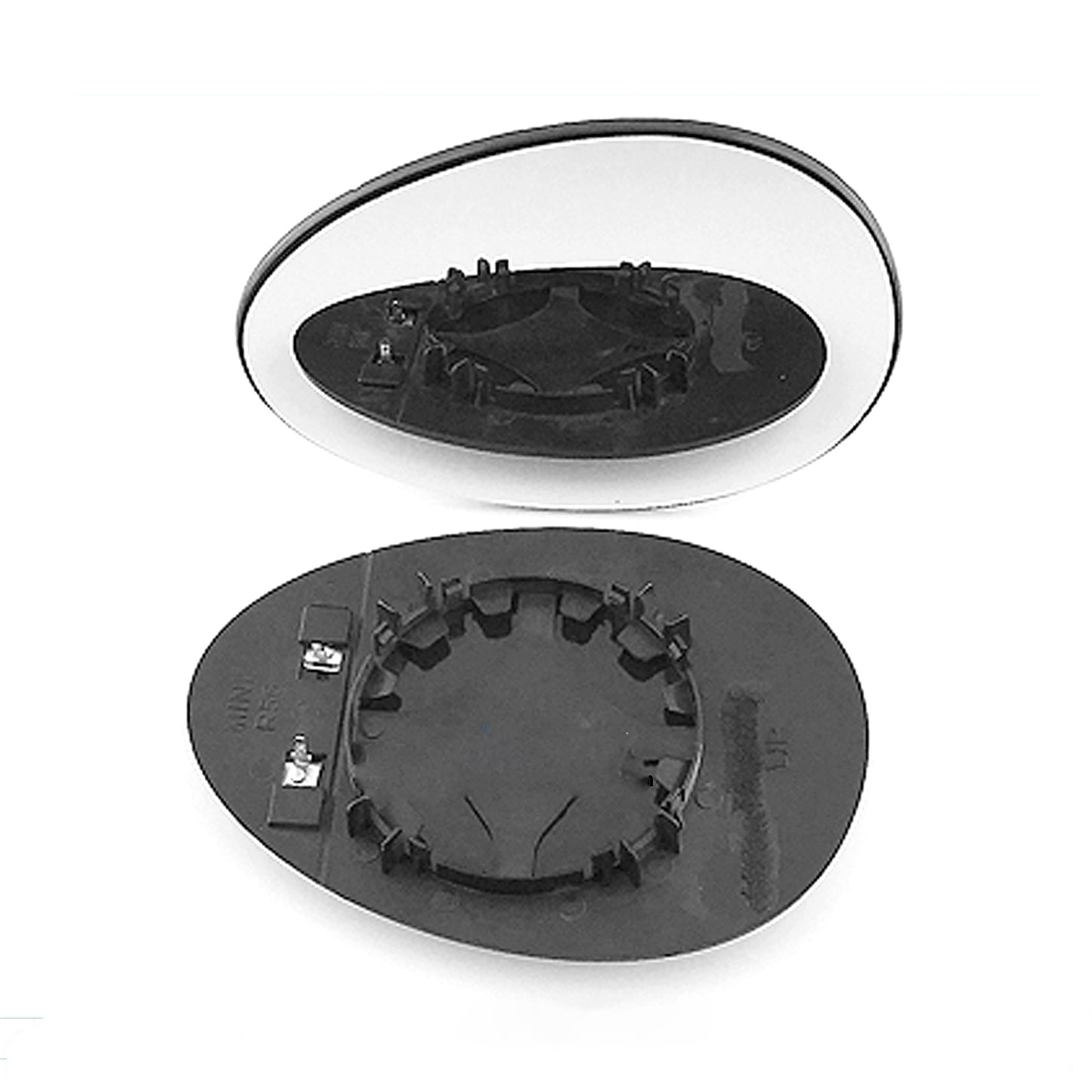 for BMW - MINI CountryMan R60 2010 to 2017 Wing Mirror Glass With Base LEFT HAND UK Passenger Side 142 Door