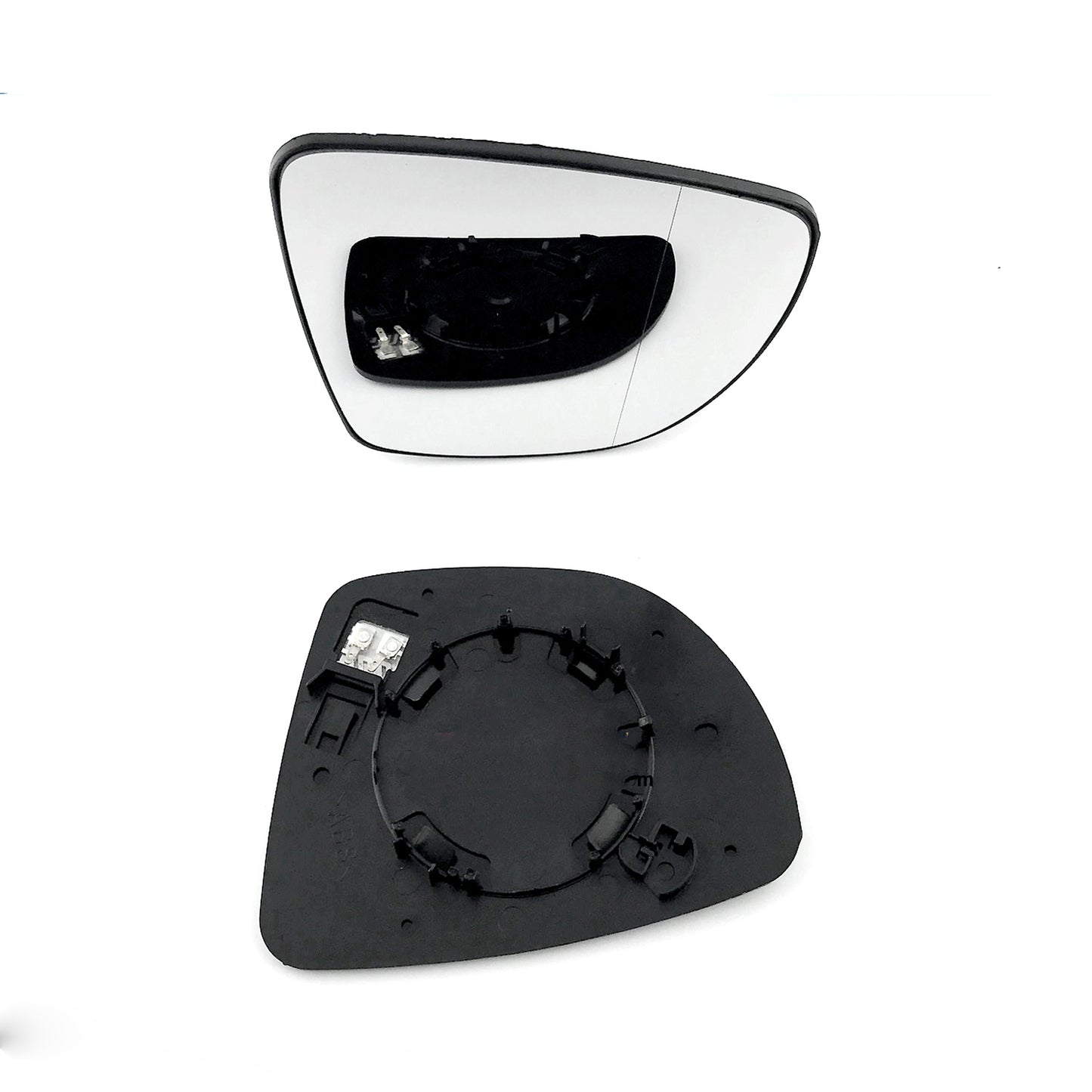 for Renault - Captur 2013 to 2021 Wing Mirror Glass With Base RIGHT HAND UK Driver Side 542 Door