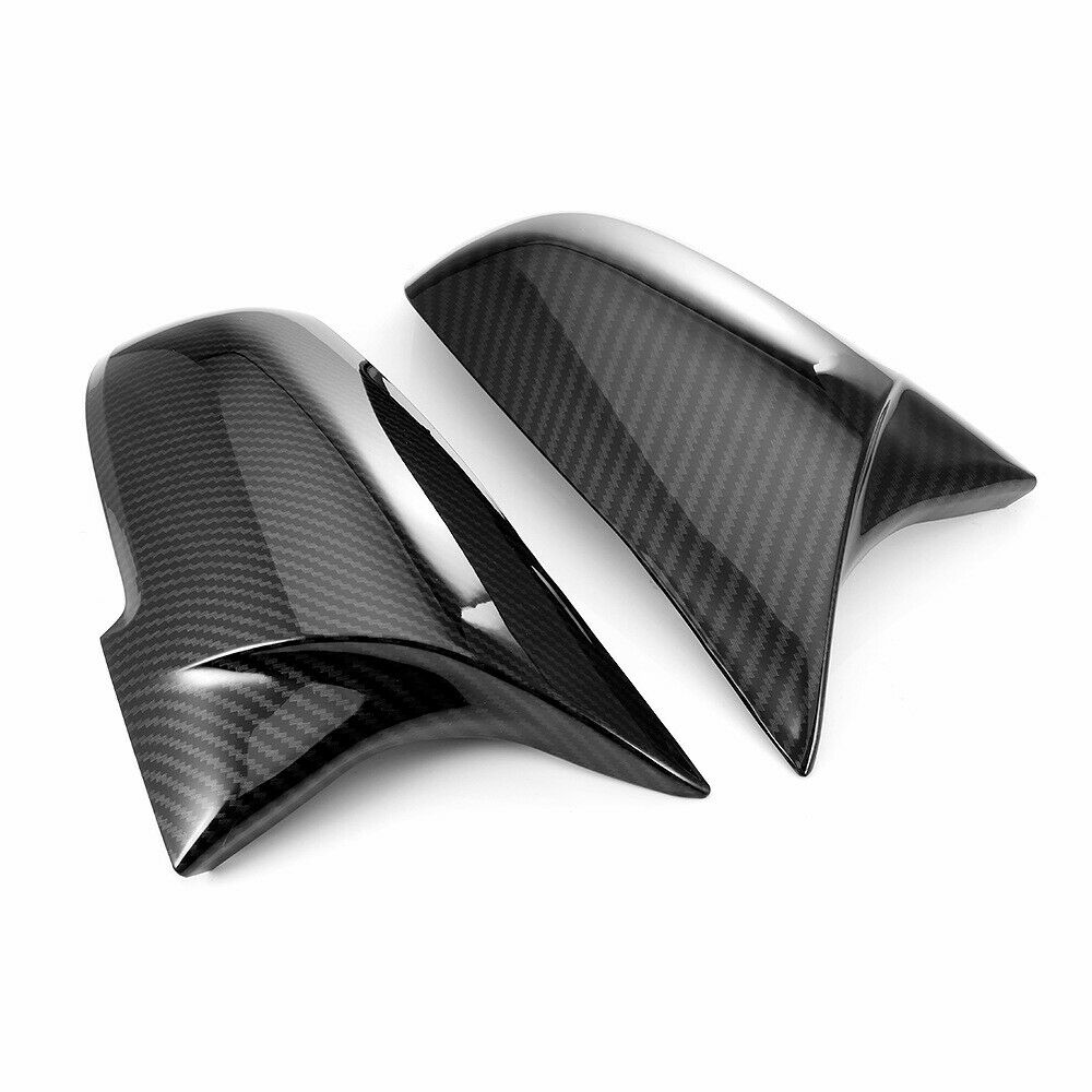 BMW Carbon Fiber Wing Mirror Cover Cap For 1 2 3 4 Series F20 F21 F22 F30 F31 F32 F36 X1 E84