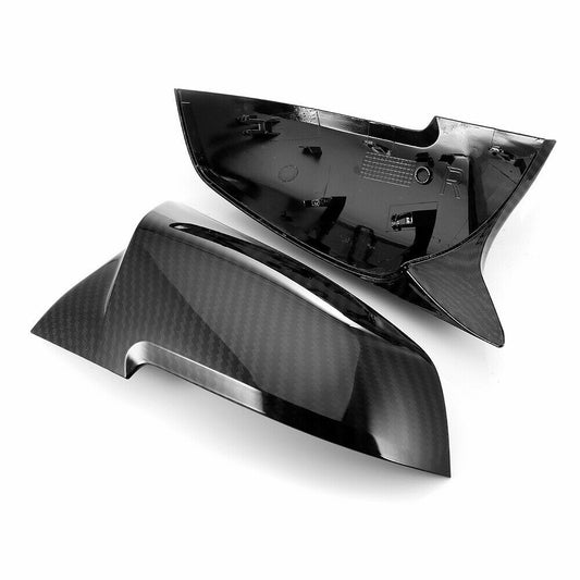 BMW Carbon Fiber Wing Mirror Cover Cap For 1 2 3 4 Series F20 F21 F22 F30 F31 F32 F36 X1 E84