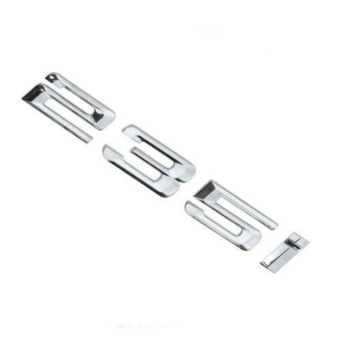 BMW 2 Series 235i Rear Chrome Silver Letter Number Badge Emblem for Boot Lid Trunk
