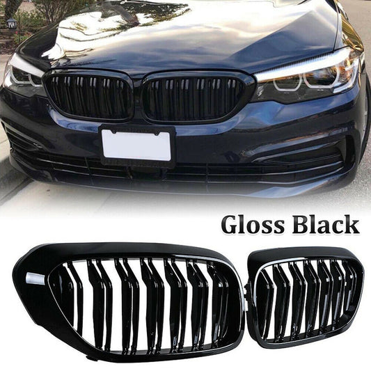 BMW M5 G30 G31 5 Series Sport Kidney Grill Gloss Black Performance