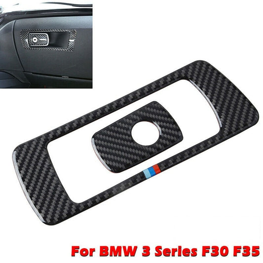 BMW 3 4 Series Carbon Fiber Car Interior Storage Box Trim F30 F32 2013-2018