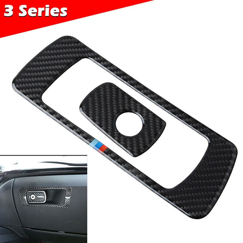 BMW 3 4 Series Carbon Fiber Car Interior Storage Box Trim F30 F32 2013-2018