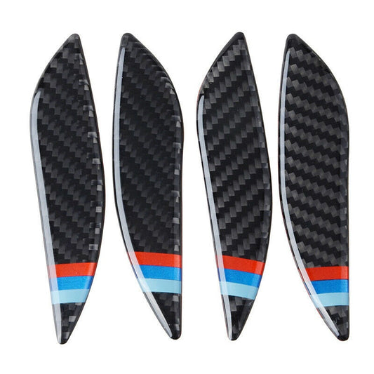 BMW 3 4 Series Carbon Fiber Car Interior Door Handle Trim F30 F32 2013-2018