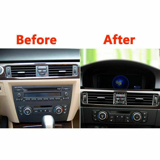 BMW 3 Series Carbon Fiber Air Vent Outlet Interior Trim E90 E92 2005-12