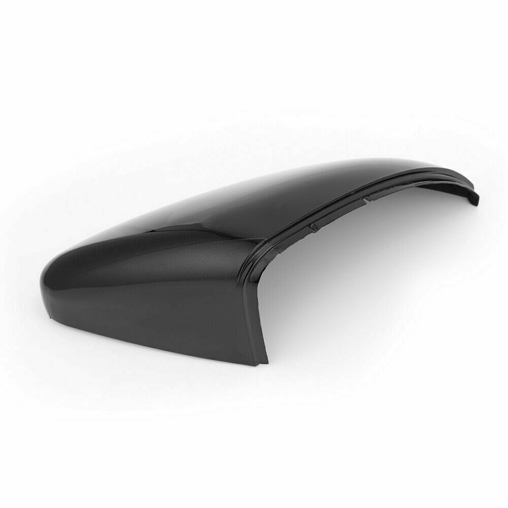 Gloss Black Wing Mirror Cover Caps Casing For VW Golf Mk7 Mk7.5 R GTI 2013-2018