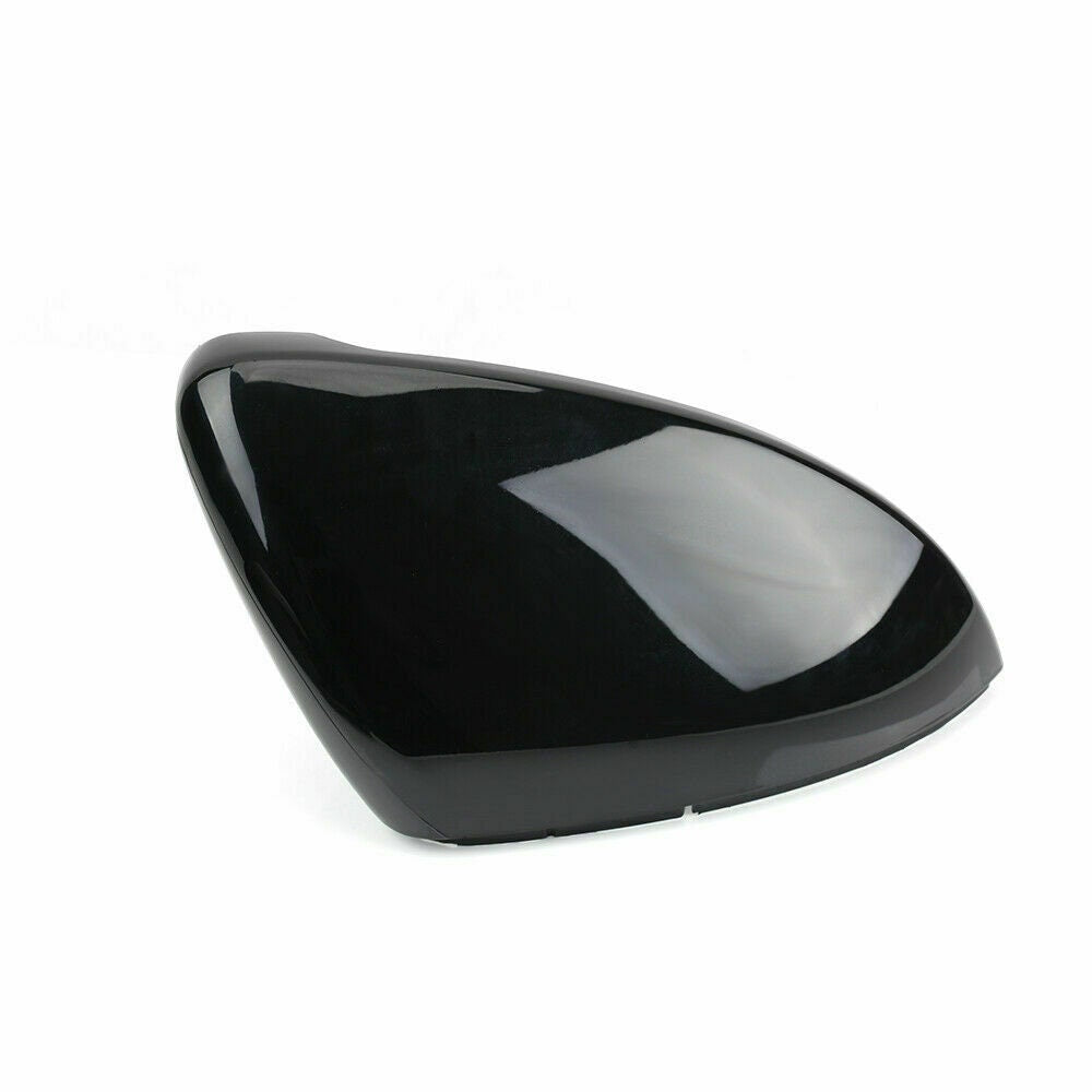Gloss Black Wing Mirror Cover Caps Casing For VW Golf Mk7 Mk7.5 R GTI 2013-2018