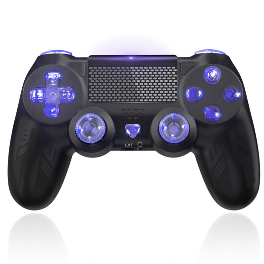 PS4 Compatible Controller Wireless Led Gaming Pad Dual Vibration