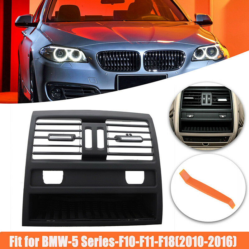 Rear Center Console Fresh Air Outlet Vent Grille Cover Fit For BMW 5 Series F10
