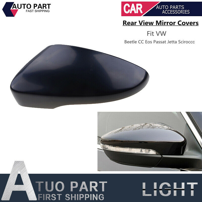 Driver Side Wing Mirror Cover Cap For VW Beetle CC Passat B7 Jetta IV 4 Scirocco