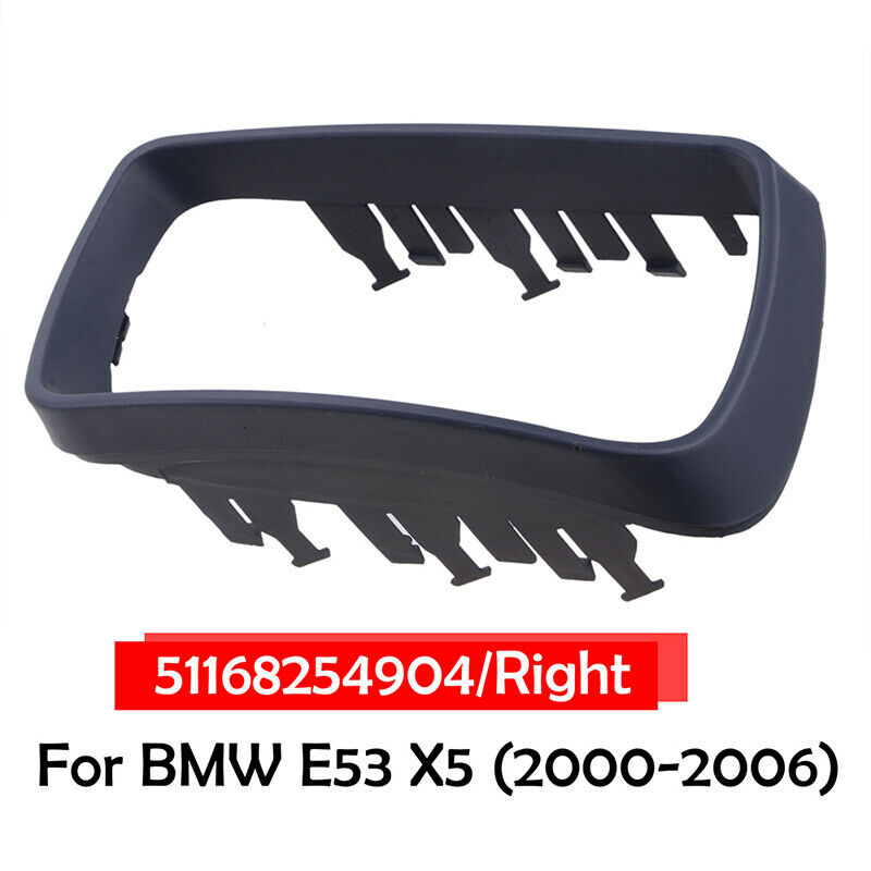Right Driver Side Door Wing Mirror Cover Cap Frame Trim for BMW E53 X5 2000-2006