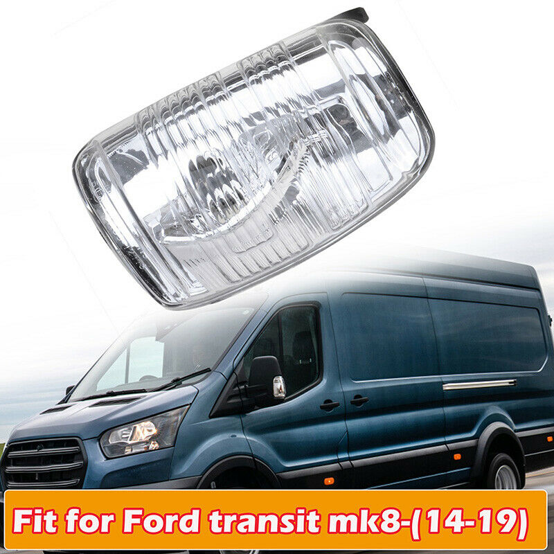 Clear Side Mirror Turn Signal Light Lens For 15-21 Ford Transit Cargo Right Side