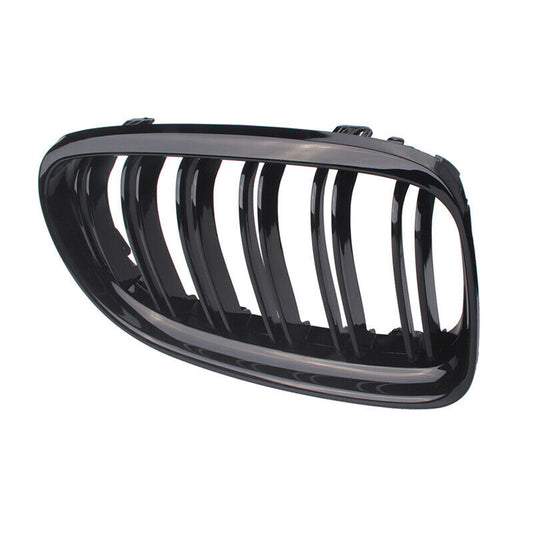 Car Kidney Grill Grille Gloss Black M Style For BMW E90 E91 3 Series 2009-12 LCI