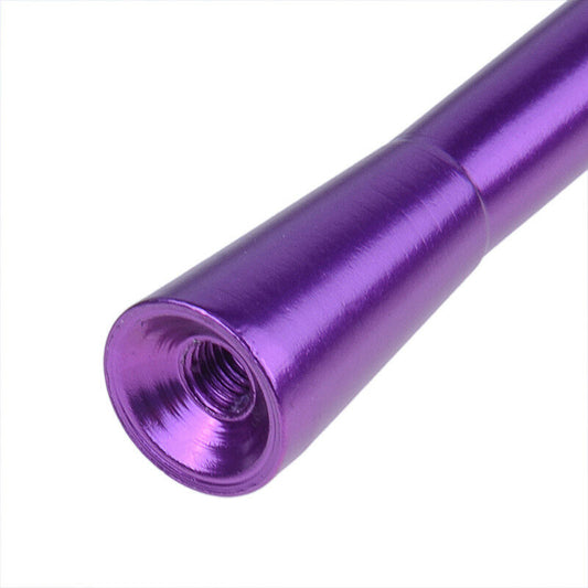 Purple Extensible Car Aerial Bee Sting Mast Antenna Ariel Arial Radio Stubby