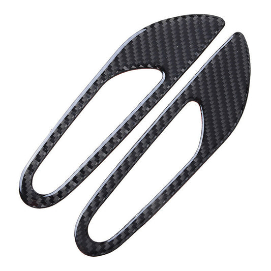 2x Real Carbon Fiber Side Fender Panel Cover Trim fits BMW E90 E92 2005-2012 ae