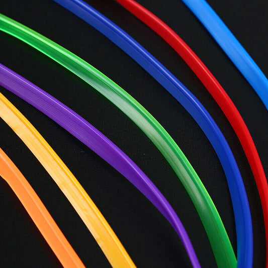 5M Blue Chrome Car Auto Interior Exterior Decoration Moulding Trim Strip Line