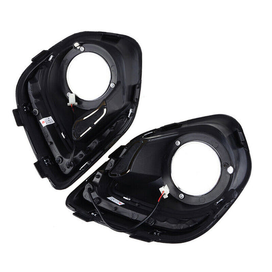 2pcs Front LED Daytime Running Light Lamp Fit For Mitsubishi ASX RVR 2013-2015