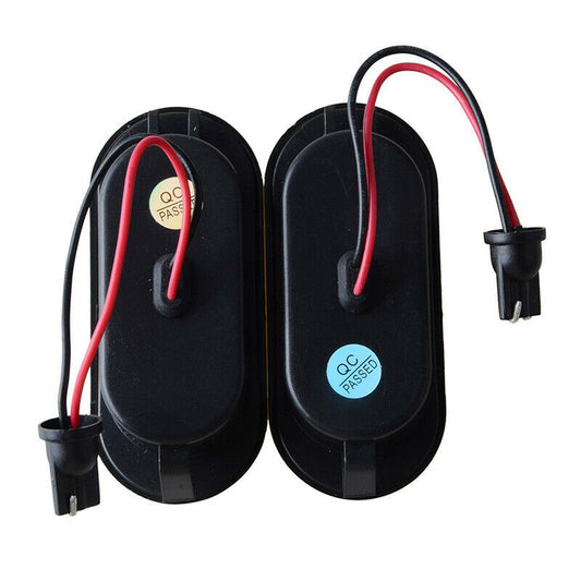 Pair LED Side Marker Light Turn Signal Lamp For Ford Focus MK2 C-Max Fiesta