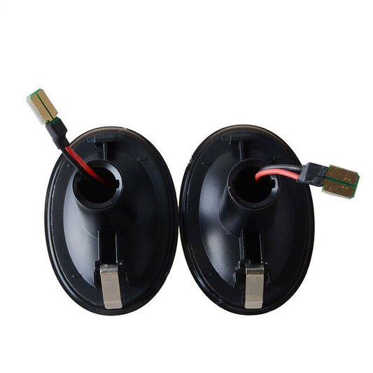 For Mini Cooper R55 R56 R57 R58 R59 LED Side Marker Light Flowing Turn Signal 2X