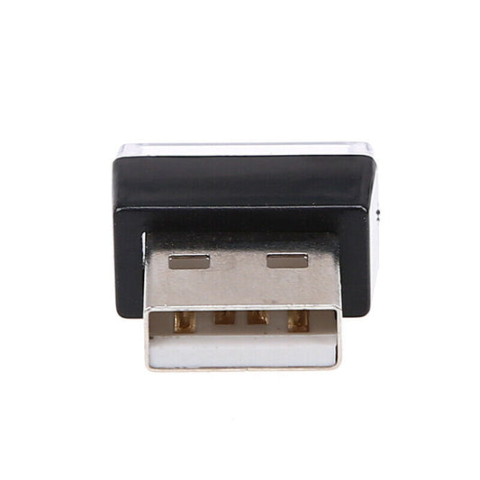 Mini USB LED Purple Color Wireless Lamp Car Atmosphere Light Colorful Auto Part