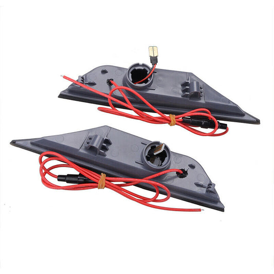 Switchback Smoked LED Side Marker Light Turn Signal For 2016-2021 Honda Civic