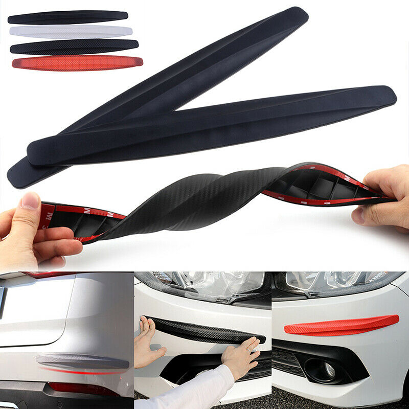 Car Black Anti-rub Strip Bumper Body Corner Protector Guard Trim For Ford