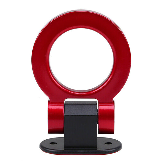 Red Bumper Front Tow Hook Trailer Tow Bar For JDM Racing Car Decor Universal