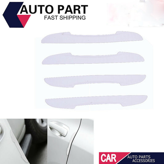 4x Car SUV White Door Edge Guard Strip Scratch Protector Anti-collision Trim AH